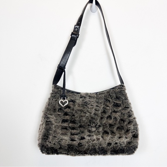 Vintage Brighton Millennium 2000 faux fur shearling bag 116 of 500 - Picture 2 of 14